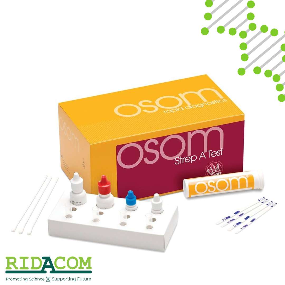 Osom Strep A, бърз тест за детекция на антигени от Streptococcus Група А в гърлен секрет
